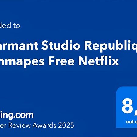Charmant Studio Republique Jemmapes Free Netflix Париж Екстериор снимка
